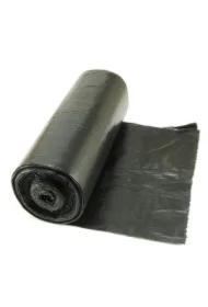 Worki na śmieci LDPE 120L Czarne