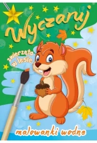 Wyczaruj zwierzęta w lesie malowanki wodne