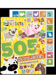 A ja lubię zwierzęta 505 naklejek część 1. Zamieszanie na wsi