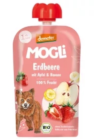 Mus jabłko - banan - truskawka od 1 roku demeter