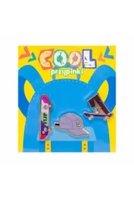 Przypinki cool. Deskorolka