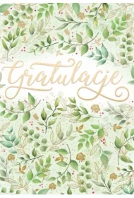 Karnet A5 Gratuluję