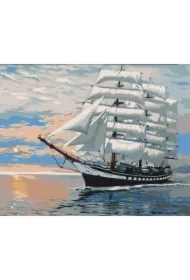 Malowanie po numerach - Wiatr w żagle