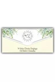 Karnet-koperta Chrzest od Babci i Dziadka