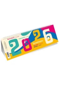 Kalendarz ze spiralką - poziomy 2026