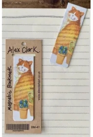 Zakładka do książki BM41 Kot i doniczki