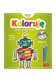 Koloruję pierwszy raz. Roboty