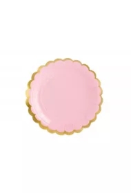 Talerzyki jasnoróżowe