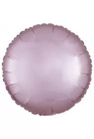 Balon foliowy Lustre Pastel różowy okrągły
