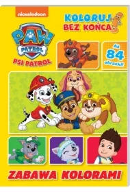Psi Patrol Koloruj bez końca 3. Zabawa kolorami