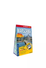 Warszawa- plan miasta 1:26 000 laminat 2024