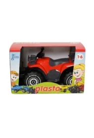 Quad z pługiem 30cm czerwony