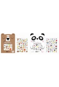 Naklejki puffy Bebe Friends 50 szt