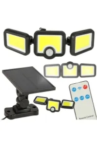 Lampa solarna LED 3w1 z czujnikiem ruchu zmierzchu