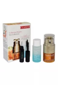 Zestaw Double Serum pod oczy+ Płyn do demakijażu Instant Eye Make Up Remover + Mascara Supra Lift & Curl