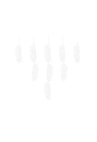 Girlanda Gałązki biały 1,8m