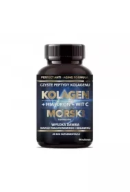 Kolagen morski + hialuron + wit. C 500 mg Suplement diety
