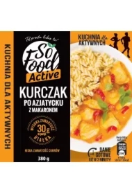 Kurczak po azjatycku z makaronem