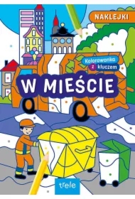 Kolorowanki z kluczem. W mieście
