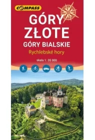 Mapa turystyczna - Góry Złote