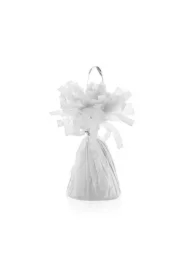 Ciężarek papierowy do balonów biały