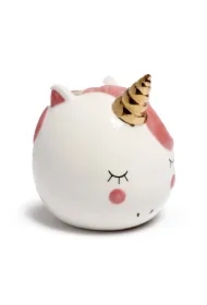 Skarbonka ceramiczna Jednorożec biały