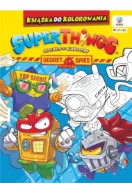 Super Things - Książka do kolorowania + figurka