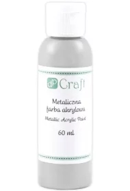 Farba akrylowa metaliczna silver