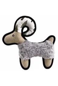 Zabawka pluszowa dla psa, kozica, z dźwiękiem, 26 x 26cm