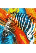 Фото - Малювання Zebra Malowanie po numerach. Kolorowa 