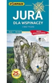 Mapa wodoodporna Jura dla wspinaczy 1:100 000