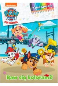 Kolorowe misje. Psi Patrol. Dodaj kolorów. Część 9