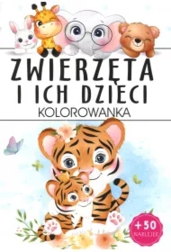 Zwierzęta i ich dzieci. Kolorowanka