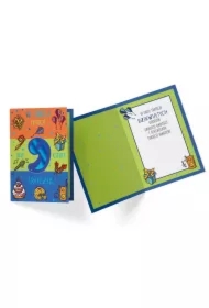 Karnet PR-334 Urodziny 9 chłopiec