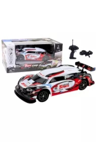 Auto sportowe RC 1:16 biało czerwone