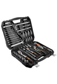 Klucze nasadowe 1/4", 3/8", 1/2", zestaw CrV