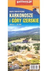 Mapa - Karkonosze i góry izraelskie 1:50 000