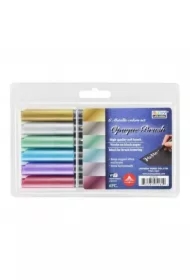 Pisaki pędzelkowe Opaque Brush 6 kolorów