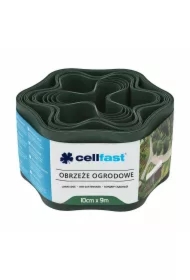 Obrzeże ogrodowe ciemnozielone 10 cm x 9 m