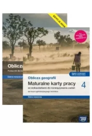 Pakiet Oblicza geografii 4. Podręcznik i maturalne karty pracy dla liceum ogólnokształcącego i technikum. Zakres rozszerzony. Szkoły ponadpodstawowe. Edycja 2024