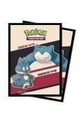 Ultra Pro: Deck Protector Sleeves - Snorlax and Munchlax (65 szt.)