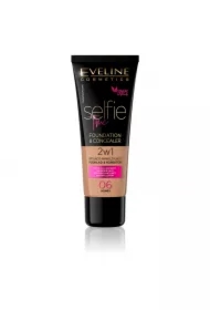 Selfie Time Foundation & Concealer kryjąco-nawilżający pokład i korektor 06 Honey