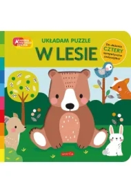 W lesie. Akademia mądrego dziecka. Układam puzzle
