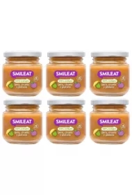 Deser z ekologicznymi gruszkami, śliwkami i bananami po 6 miesiącu Zestaw