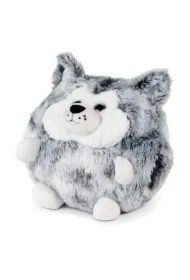 Poduszka Husky i pluszowy ogrzewacz do dłoni
