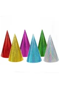 Czapeczka holograficzna 23cm MIX