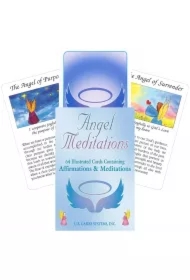 Angel Meditation Affirmations, karty do wróżenia