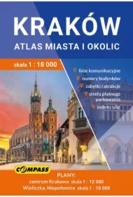 Kraków Atlas miasta i okolic