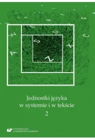 Jednostki języka w systemie i w tekście 2