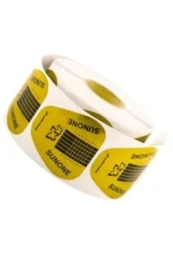 Szablon do paznokci szeroki złoty